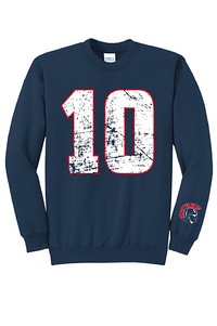 Norris Football Big Number Personalized Tee/Fleece {3 options}