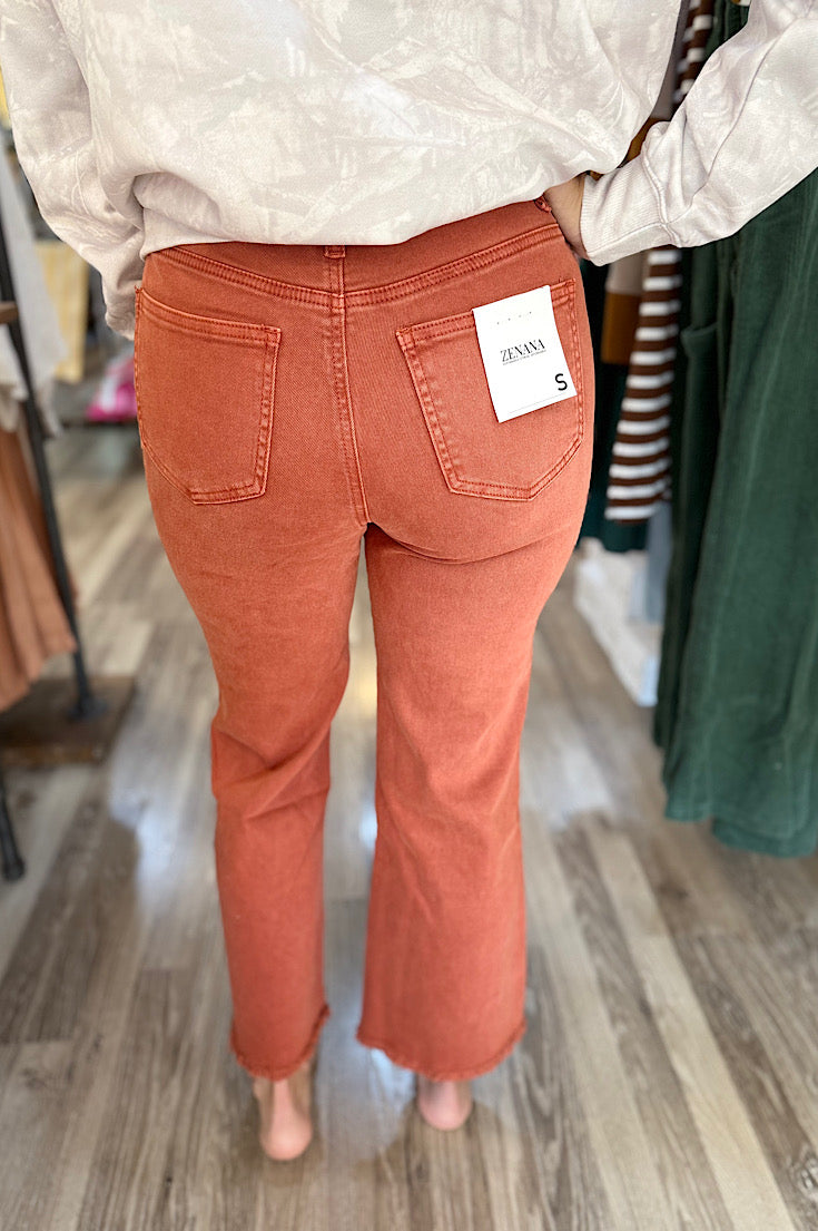 Kayli Perfect Straight Leg Denim Jeans