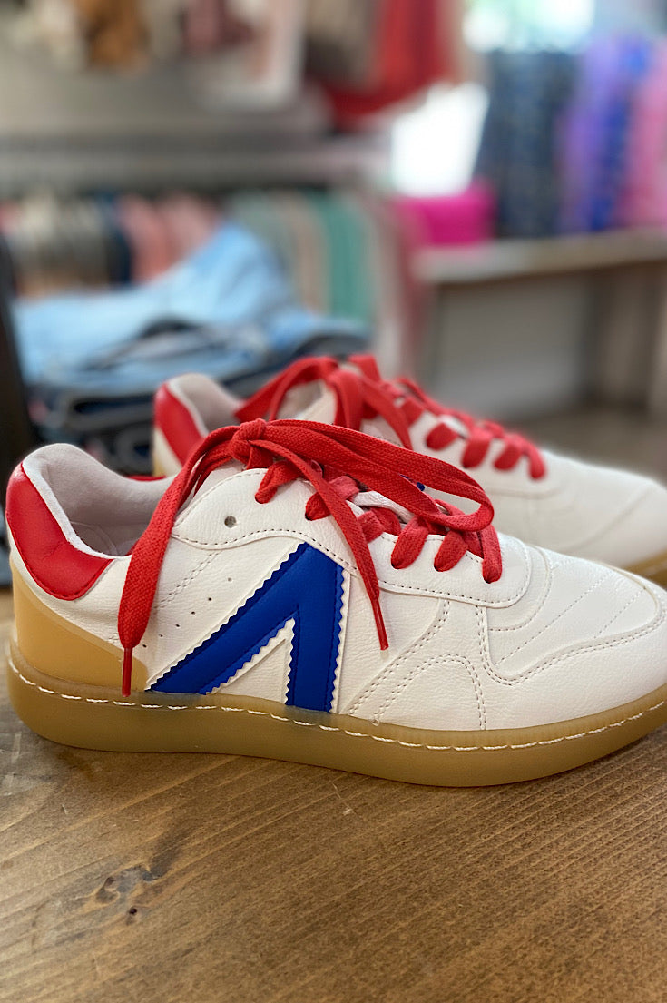 Jessie Red White & Blue Sneakers by MiA