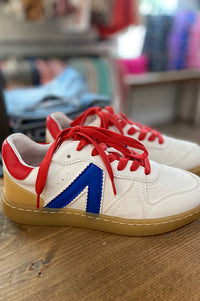 Jessie Red White & Blue Sneakers by MiA