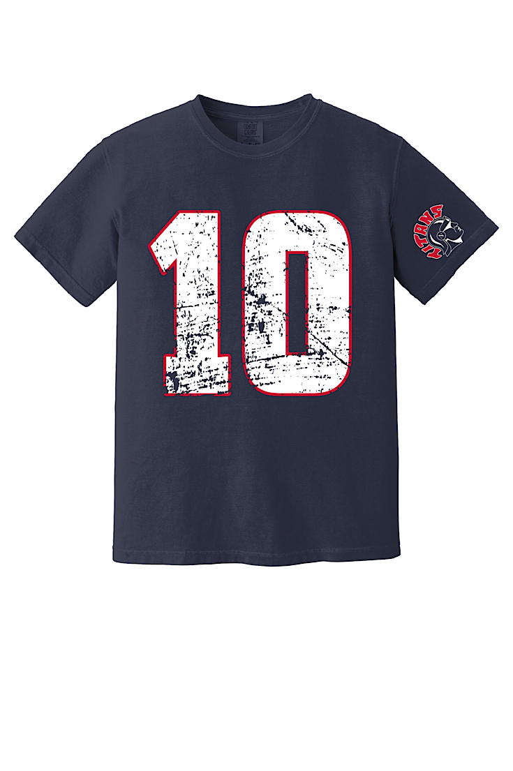 Norris Football Big Number Personalized Tee/Fleece {3 options}