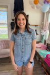 Laine Chambray Button Up Shirt
