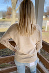 Hannah Waffle Knit Basic Long Sleeve {3 Colors}