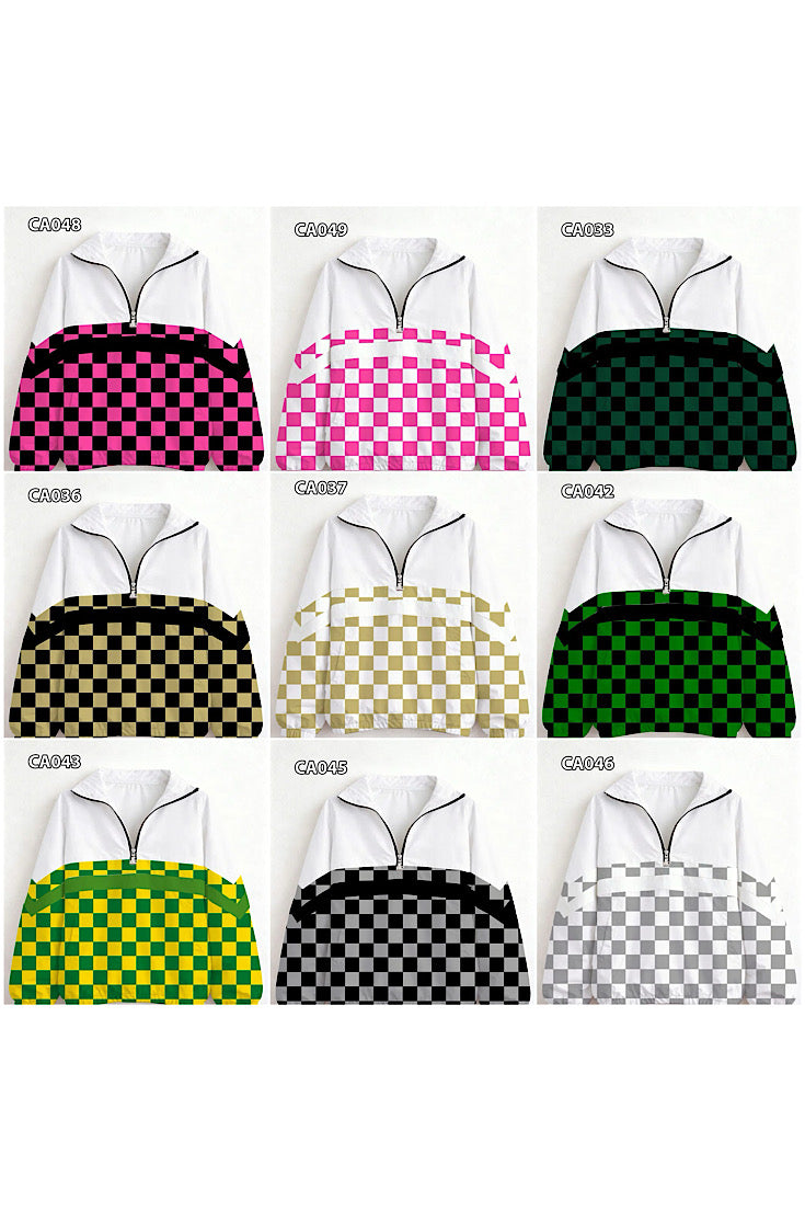 Custom New Pattern Design Windbreaker -Youth and Adult
