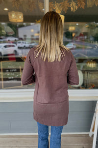 Sutton Raglan Sleeve Open Front Cardigan {3 colors}