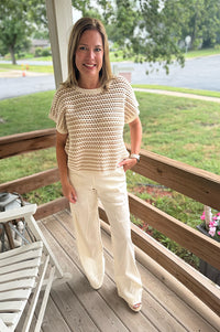 Denver Linen Cream Pants