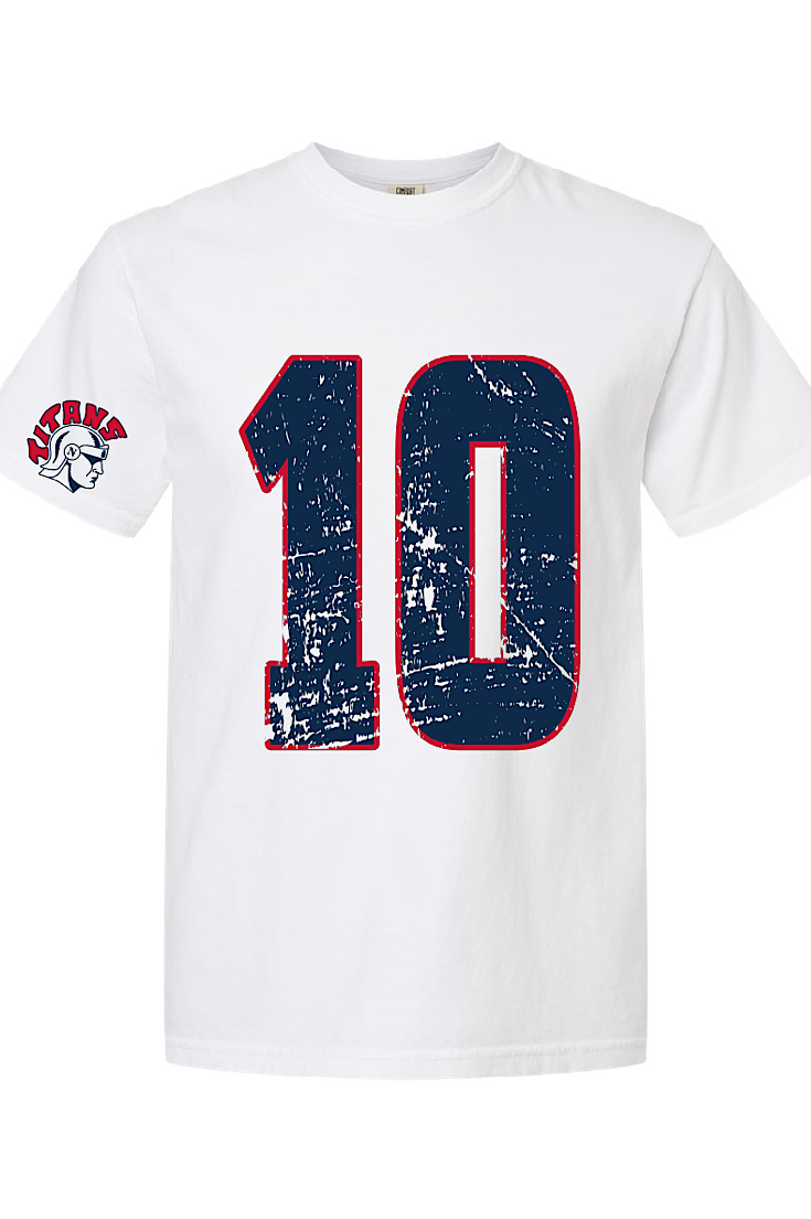 Norris Football Big Number Personalized Tee/Fleece {3 options}