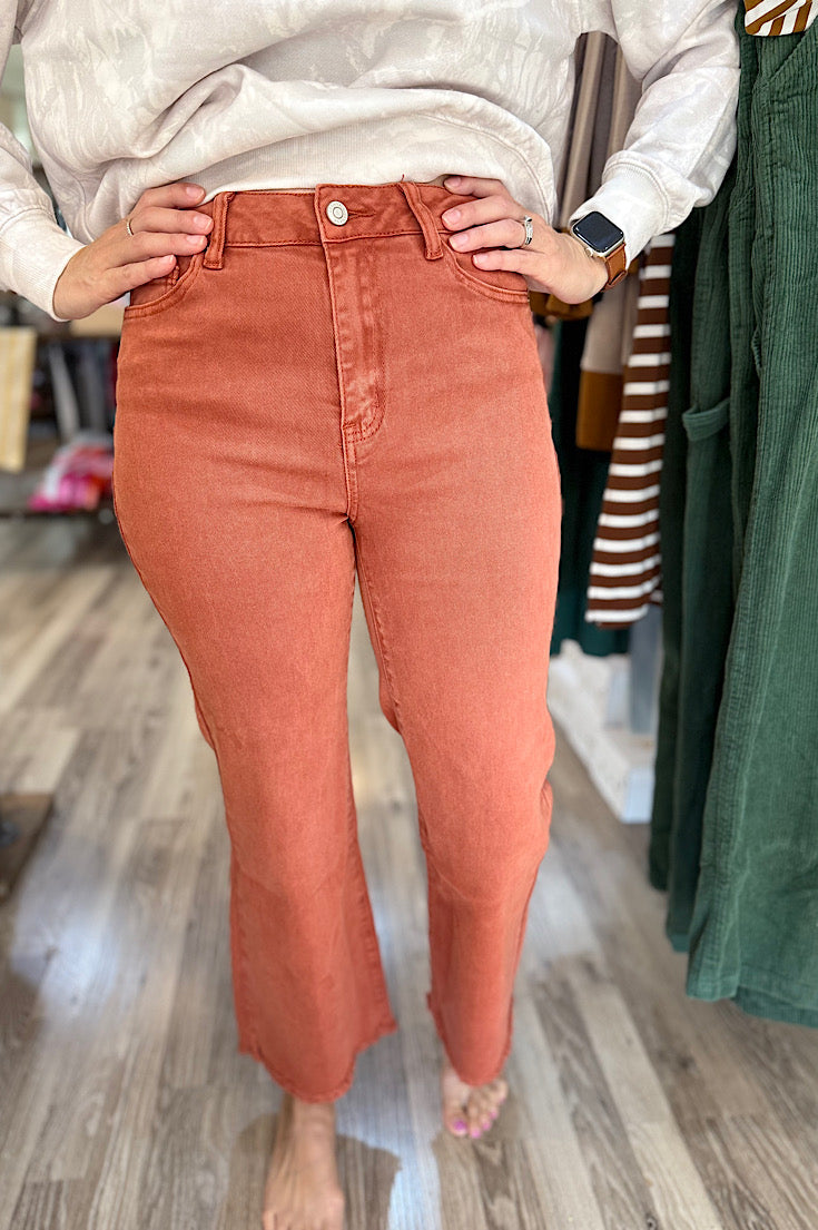 Kayli Perfect Straight Leg Denim Jeans