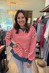 Briar Striped Comfy Pullover {3 colors}
