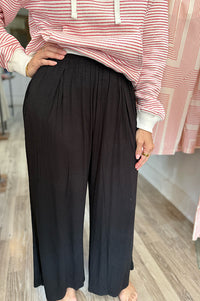 Nellie Super Soft Wide Leg Lounge Pants {2 Colors}