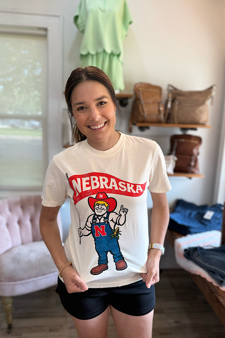 Herbie Waving Flag Ivory CC Tee
