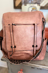 Micki Faux Leather Backpack {2 colors}