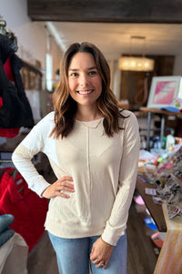 Ellan Ivory Hacci Pullover