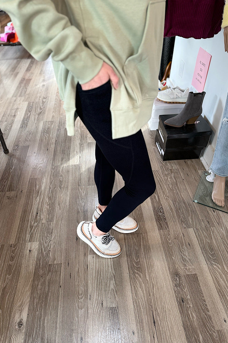 Adam Black High Waisted Leggings