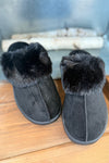 Breckyn Fur Lined Clog Slippers {2 colors}