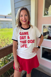 Game Day & The Good Life Ringer Tee