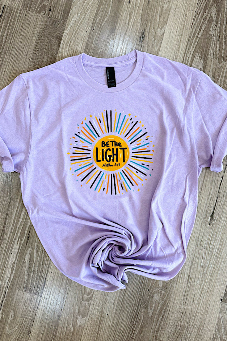 Be The Light-Tees for Elias!!