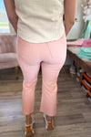 Gabbey Blush Straight Leg Crop Pants