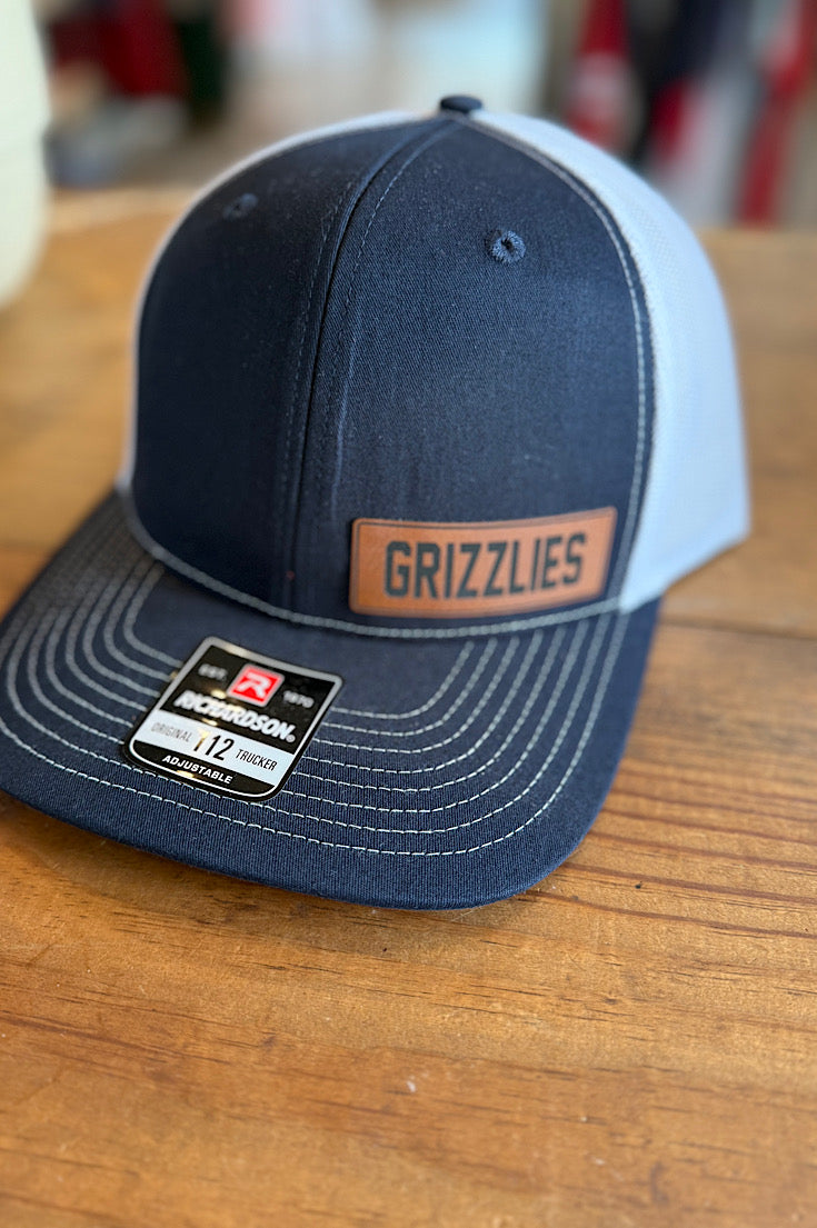 Grizzlies Leather Patch 112 Hat