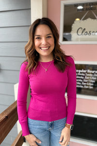 Marlowe Lightweight Soft Crewneck Sweater {3 colors}