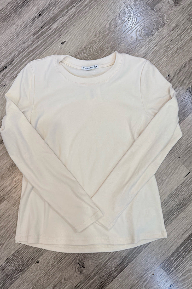 Colsen Ivory Super Soft Long Sleeve Top