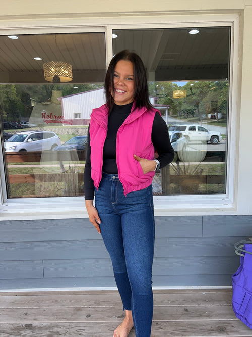 Kenzie Lightweight Puff Vest {2 colors}