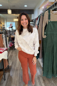 Lexis Camo Fleece Crewneck {2 Colors}