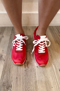 Dylan Red Sneaker