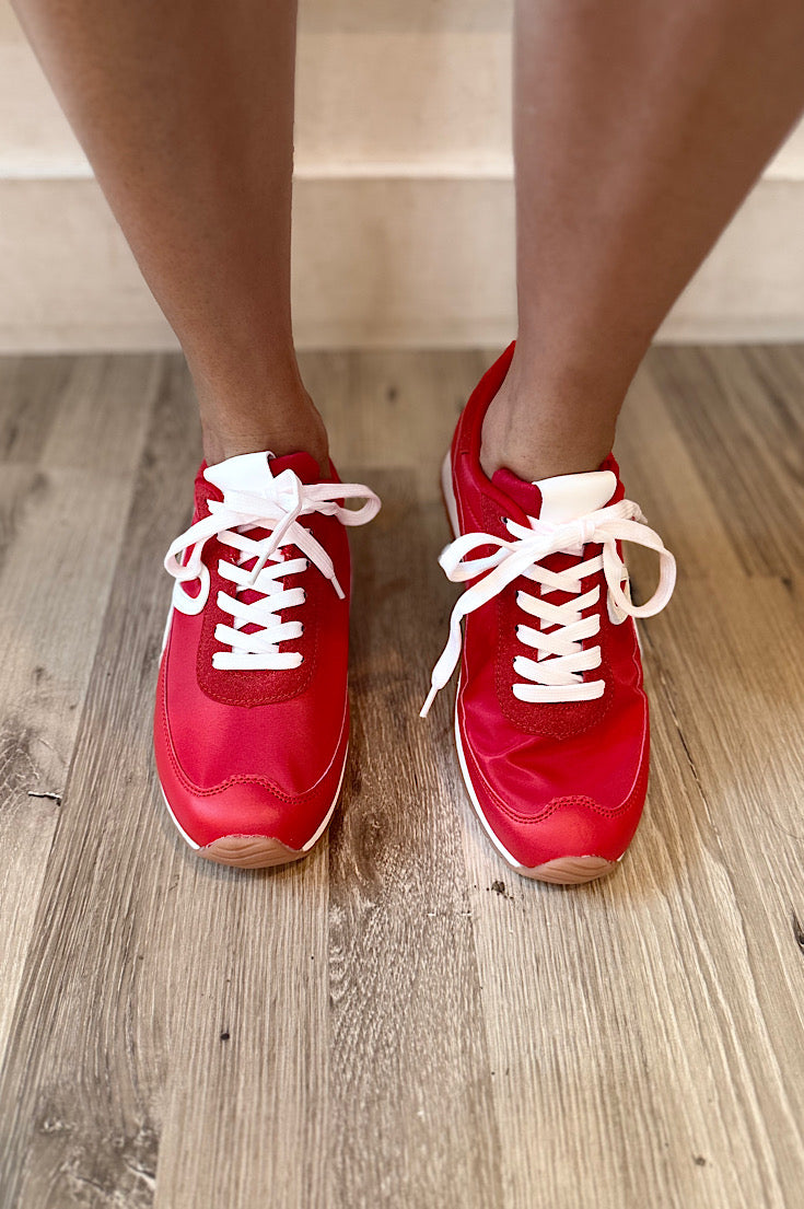 Dylan Red Sneaker