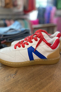 Jessie Red White & Blue Sneakers by MiA