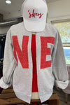Gray NE Sweatshirt Cardi