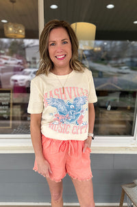Nashville Music City Graphic Tee