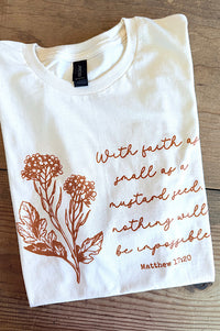 Faith as Small as A Mustard Seed...Grotrian Family Benefit