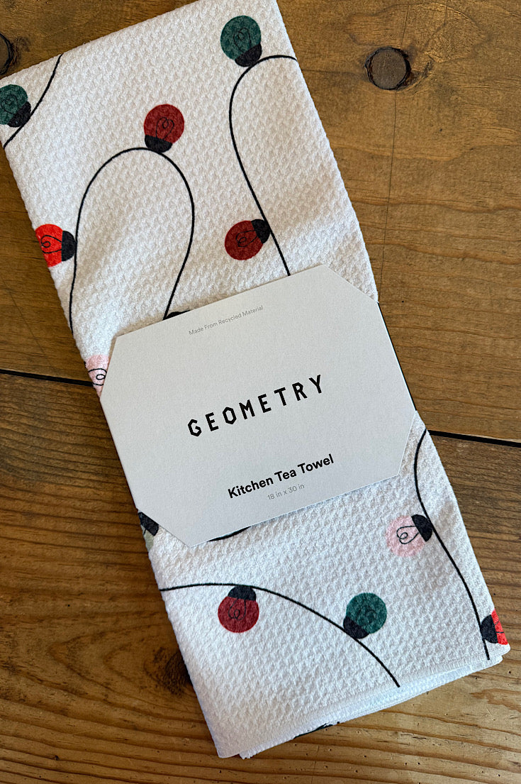 Geometry Kitchen Tea Towel