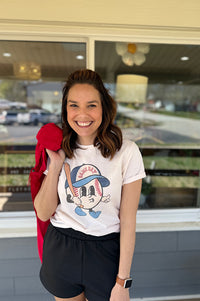 Retro Baseball Game Day Tee