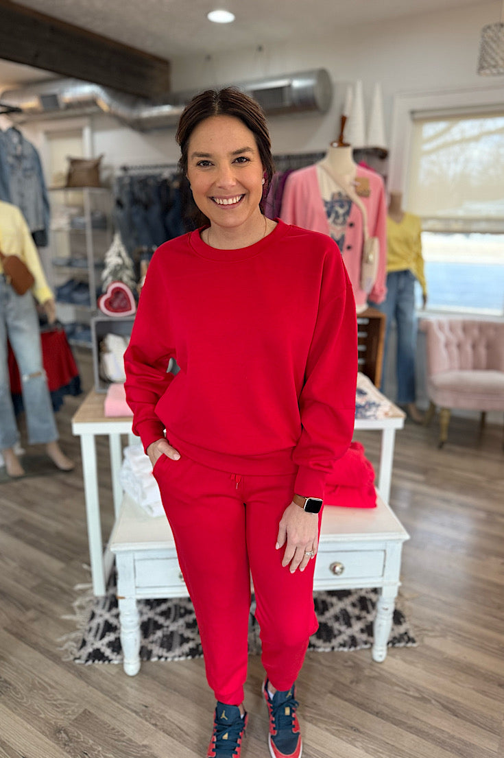 Chayse Red Scuba Joggers