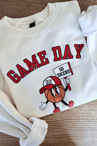 Adult Game Day Bball Sweatshirt