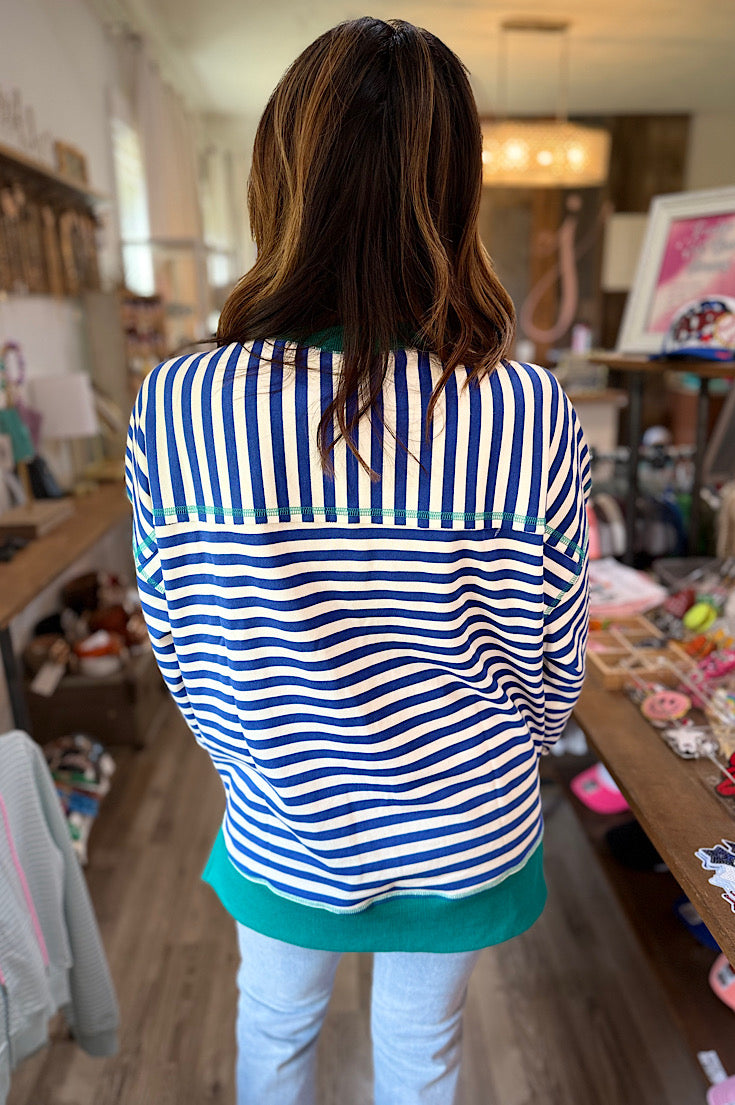 Briar Striped Comfy Pullover {3 colors}