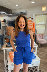 Holden Butter Fabric Romper {3 colors}