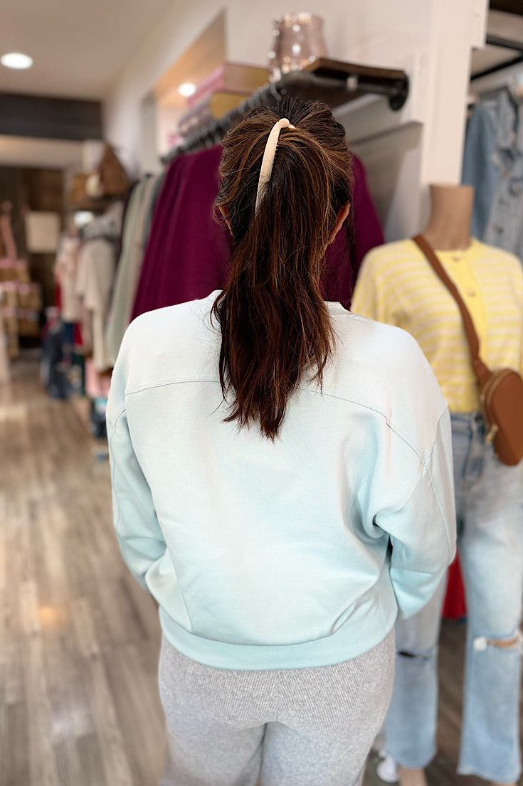 Noa So Soft Scuba Sweatshirt {2 colors}