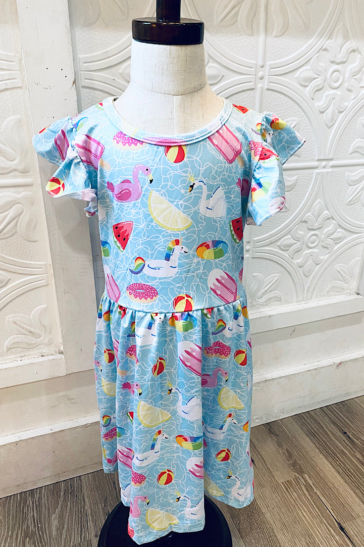 Taylyn Summer Vibes Toddler Dress