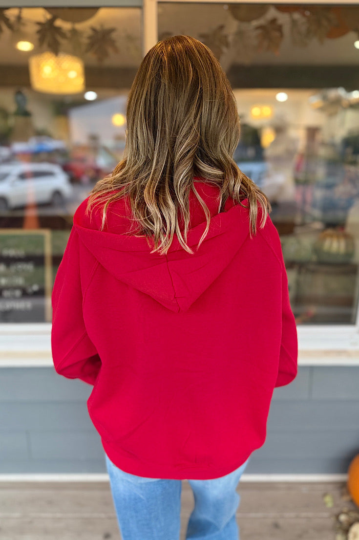 London Fleece Zip Up Hoodie