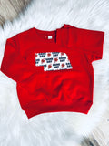 Kids Red Game Day Nebraska Sweatshirt