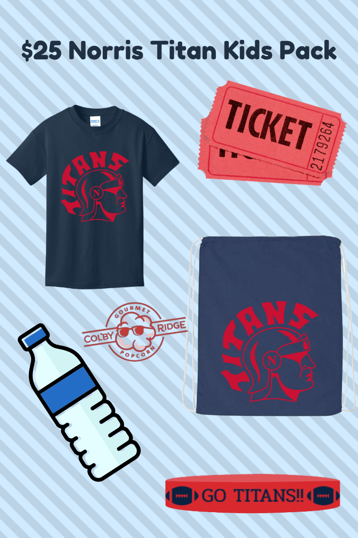 Norris Titans $25 Kids Pack!