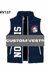 Custom Puffer Vest -Youth and Adult