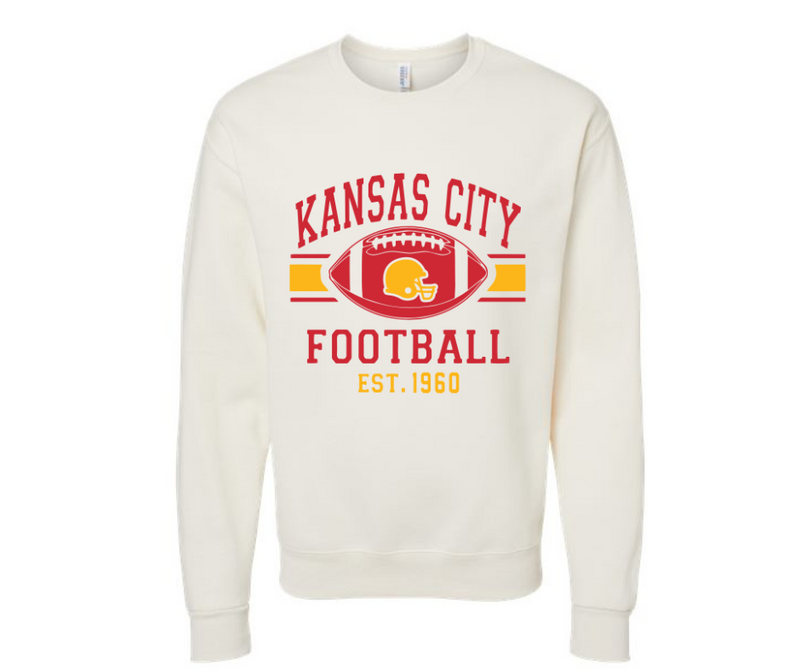 Kansas City Football Tee or Sweatshirt