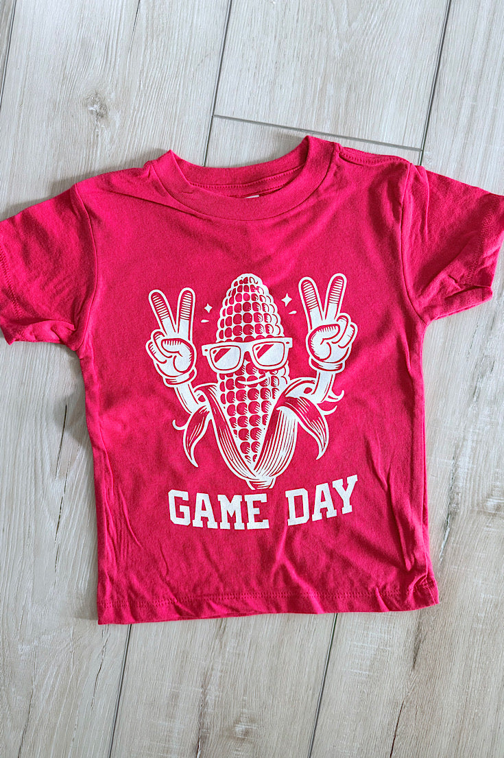 Toddler and Youth Retro Corn Guy Tee