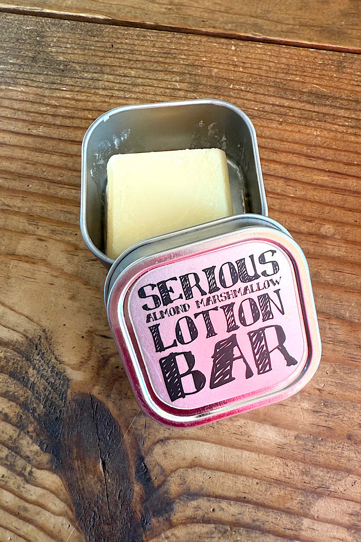 Natural Solid Lotion Bar-Almond Marshmallow