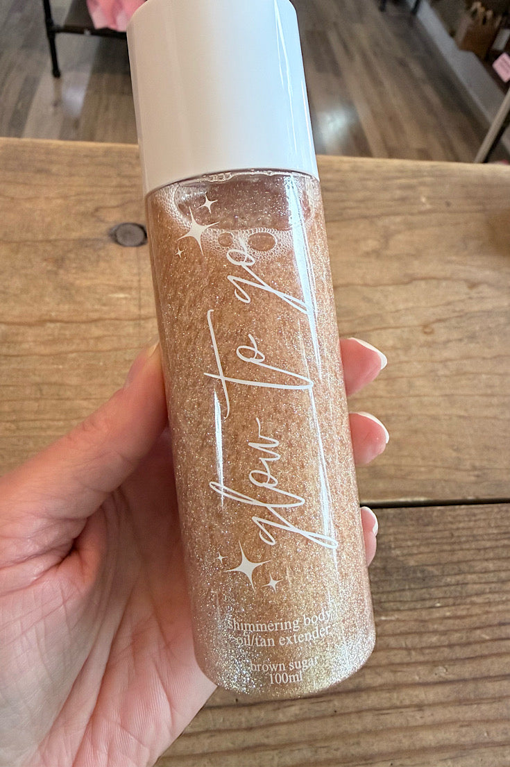 Glo to Go Shimmering Body Oil and Tan Extender