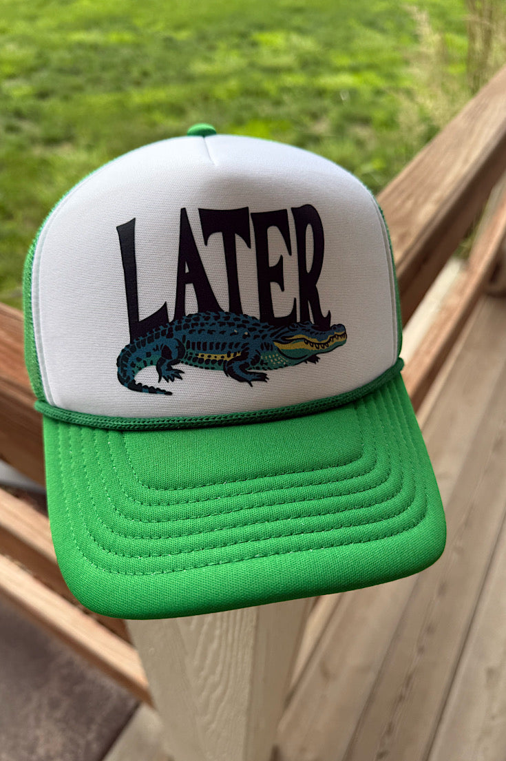 Later Gator Foam Trucker Hat